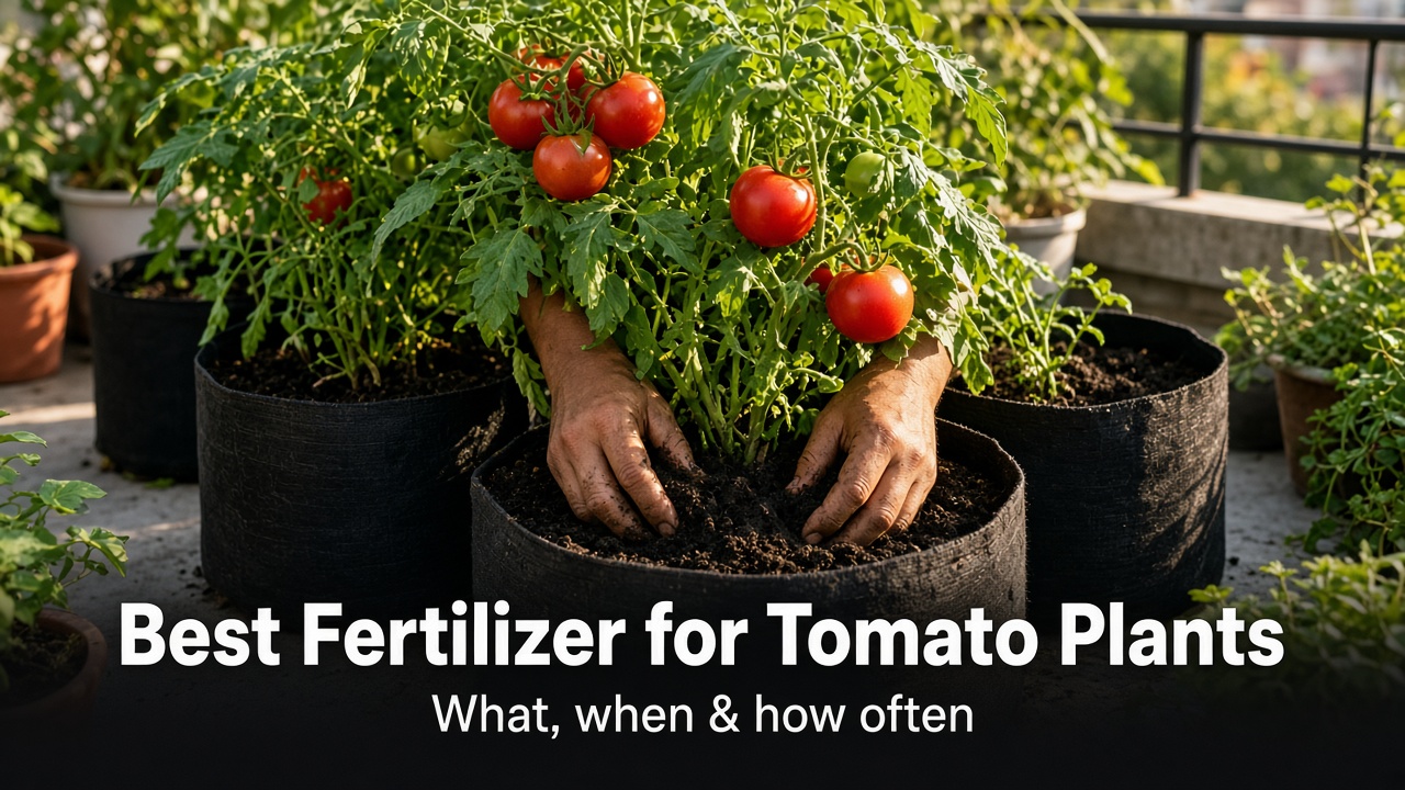 Best fertilizer for tomato plants — what, when and how often to feed