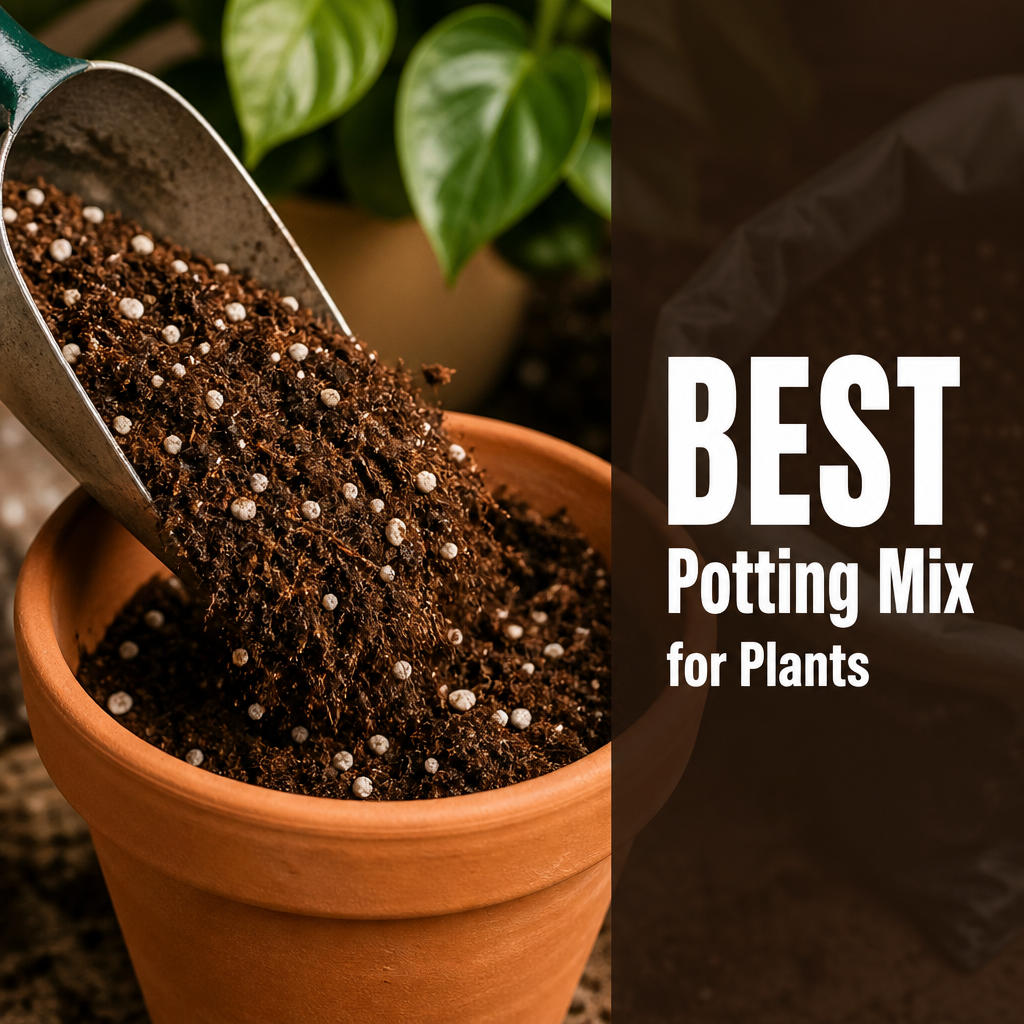 Best Potting Mix for Plants (Complete Guide for Healthy Growth)