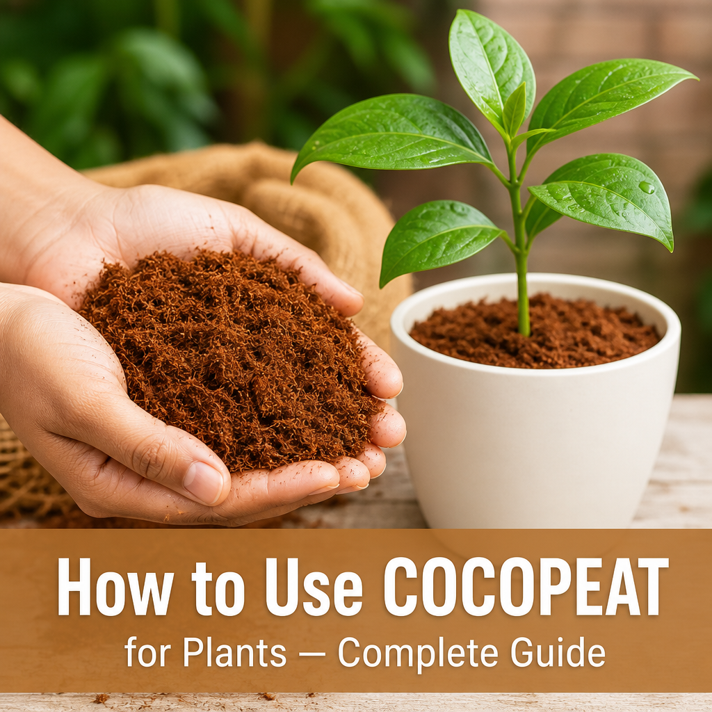 How to Use Cocopeat for Plants: A Complete Guide
