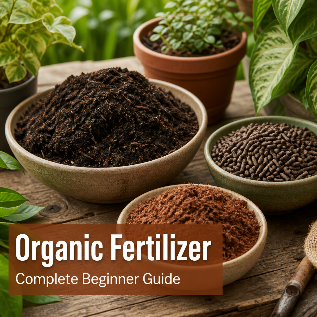 Organic Fertilizers: A Complete Guide for Healthy Plant Growth