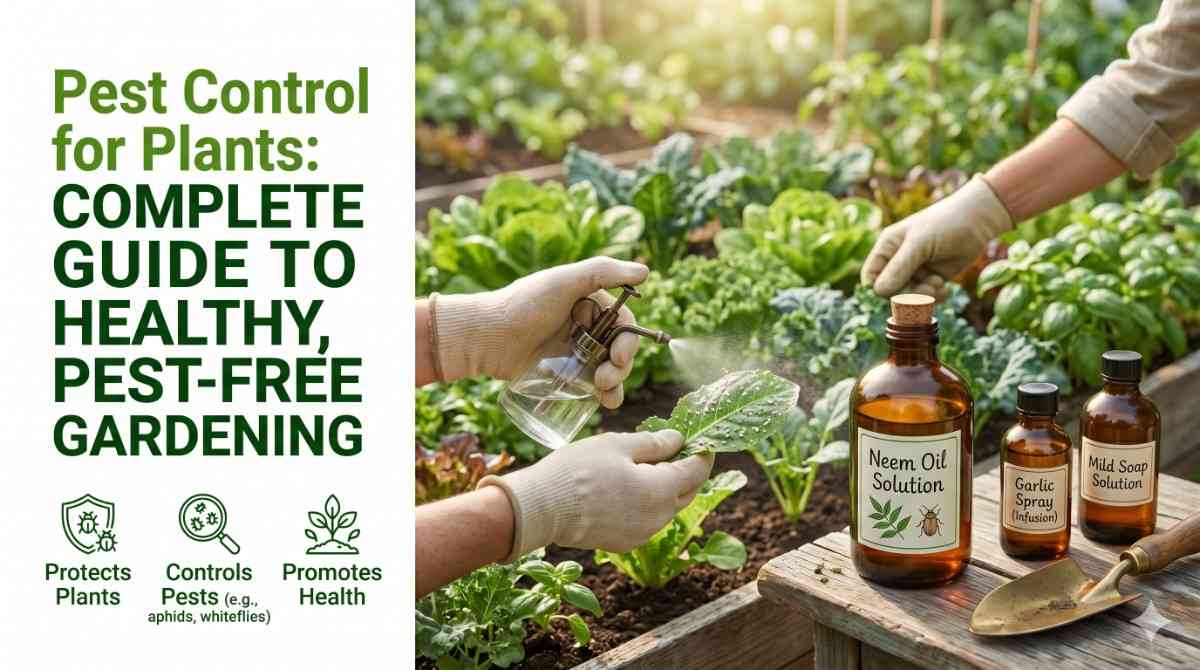 Pest Control for Plants: Complete Guide to Healthy, Pest-Free Gardening
